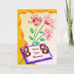 Kärlek You Mamma Card Helgkort