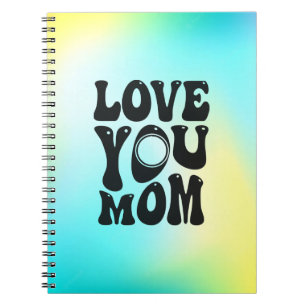 Kärlek You Mamma Mors dag Design-51727 Anteckningsbok
