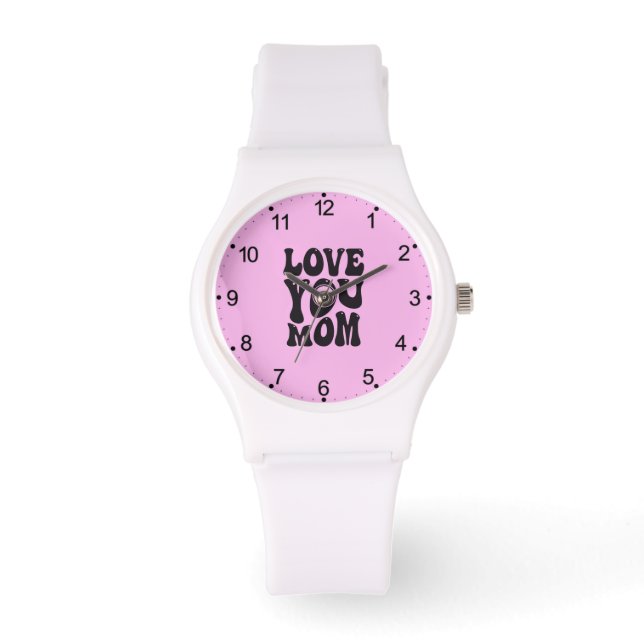 Kärlek You Mamma Mors dag Design-51727 Armbandsur (Framsida)