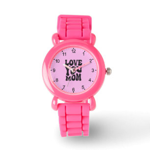 Kärlek You Mamma Mors dag Design-51727 Armbandsur