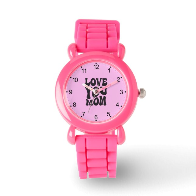 Kärlek You Mamma Mors dag Design-51727 Armbandsur (Framsida)