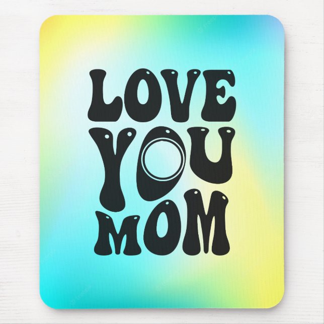 Kärlek You Mamma Mors dag Design-51727 Musmatta (Framsidan)