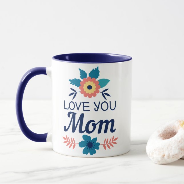 Kärlek You Mamma | Mors dag-kaffe Mugg (Med munk)
