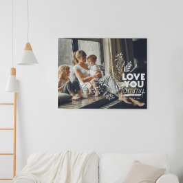 Kärlek You Mamma | Mors dag Photo Canvas