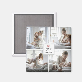 Kärlek You Mamma - Personlig Gift Photo Magnet
