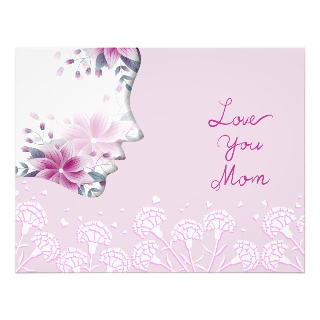 Kärlek You Mamma Photo Print Fototryck (Framsidan)