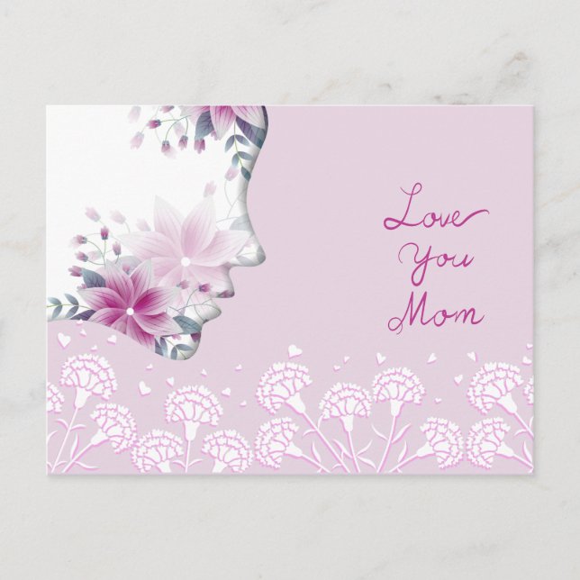 Kärlek You Mamma Vykort (Framsida)