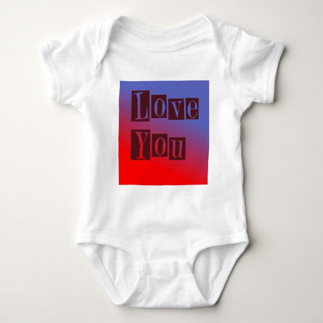 Kärlek You Mörk T Shirt (Framsida)