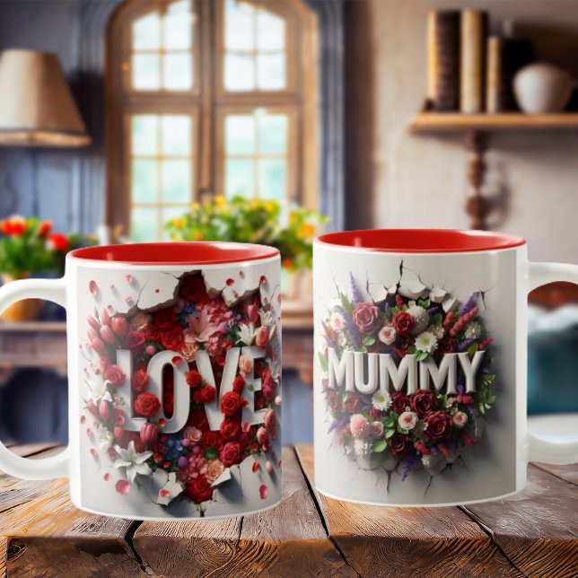 Kärlek You Mummy Mugg för Mors dag (Skapare uppladdad)