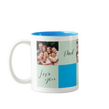 "Kärlek you, Pappa" fotogåva Mugg