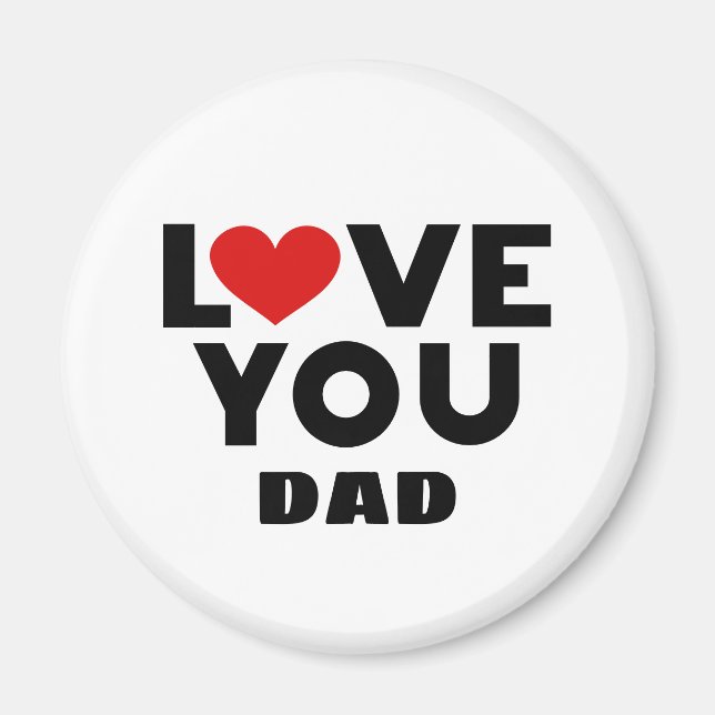 Kärlek You Pappa Magnet (Framsidan)