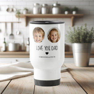 Kärlek You Pappa Personlig Ansikte Photo Resemugg
