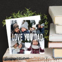 Kärlek You Pappa Photo Collage Fars dag