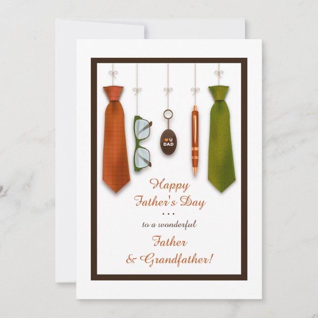 Kärlek You Pappa Photo Fars dag Card Kort (Framsida)