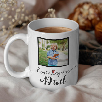 Kärlek You Pappa Photo Fars dag | MUGG