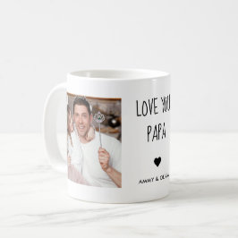 kärlek You Pappa Photo Kaffemugg