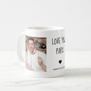kärlek You Pappa Photo Kaffemugg