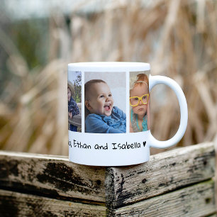 Kärlek You Pop Lycklig Fars dag 2023 5 foto Kaffemugg