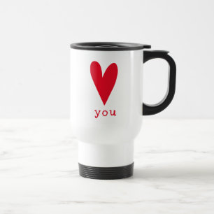 Kärlek You Red Heart Valentine Day Resemugg