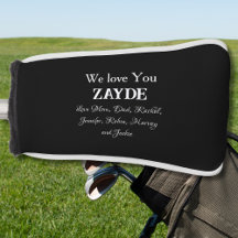 Kärlek You ZAYDE Jewish Grandpa Gift Family Namn
