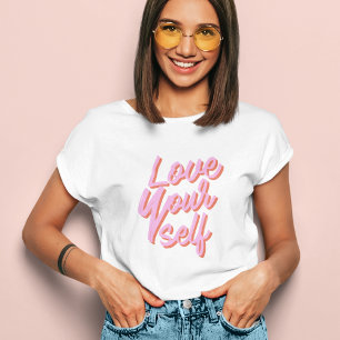 Kärlek Yourown Modern Typo T Shirt