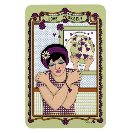 Kärlek Yourself_A_4x6-kylskåp Magnet