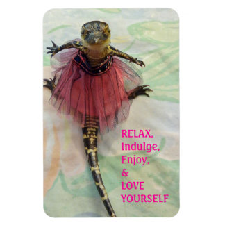 Kärlek Yourself Alligator Magnet
