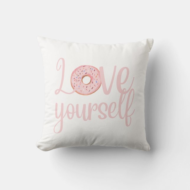 Kärlek Yourself Kudde (Framsida)