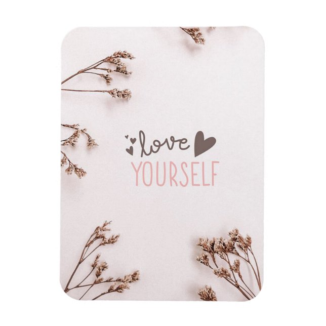 Kärlek Yourself Magnet (Vertikal)