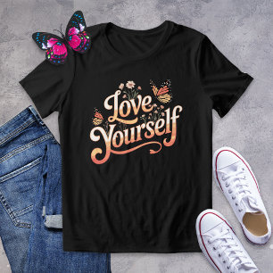 Kärlek Yourself Monarch Butterfly Shirt T