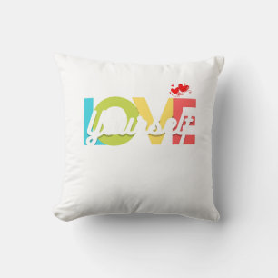 Kärlek Yourself Pillow Kudde