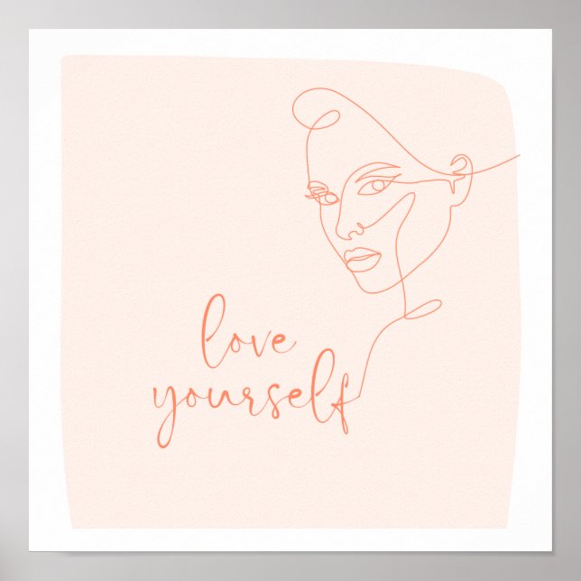 Kärlek Yourself Poster (Framsidan)