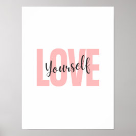 Kärlek Yourself Poster