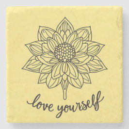 Kärlek Yourself Stenunderlägg