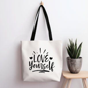 Kärlek Yourself Tote Bag Tygkasse