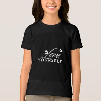 Kärlek Yourself Typography T-Shirt