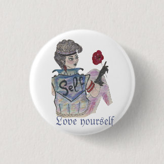 "Kärlek Yourself"-utmärkningsknapp Knapp