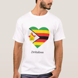 Kärlek Zimbabwe T Shirt