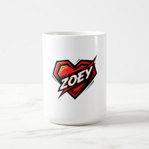 Kärlek Zoey Kaffemugg