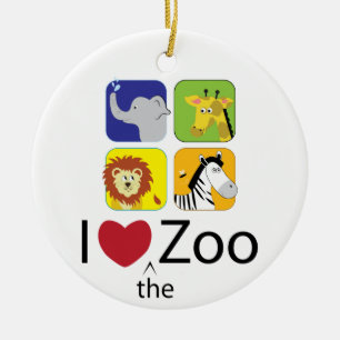 Kärlek Zoot Julgransprydnad Keramik
