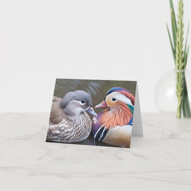 "Kärlekanka Notecard Kort (Framsida)
