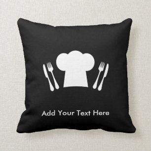 Kärlekar att laga mat kök eller restaurangen kudde