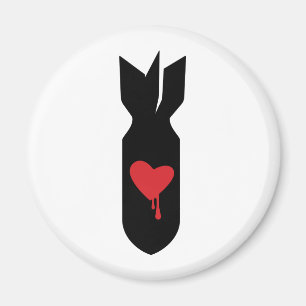 Kärlekbombplan Magnet
