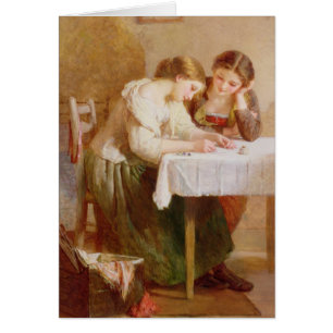 Kärlekbrev, 1871 hälsningskort