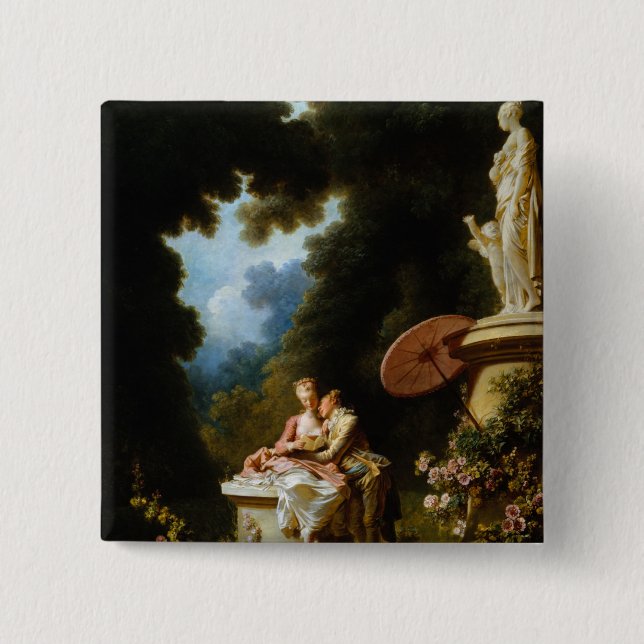 Kärlekbrev av Jean Honore Fragonard Knapp (Framsida)