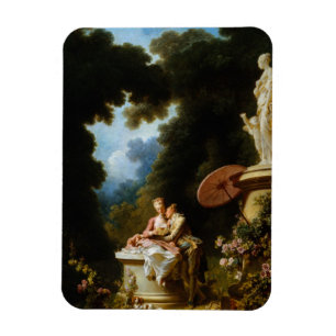 Kärlekbrev av Jean Honore Fragonard Magnet