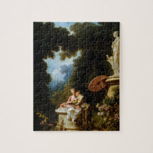 Kärlekbrev av Jean Honore Fragonard Pussel