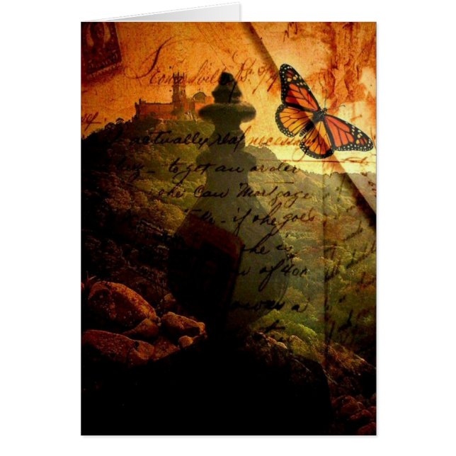 Kärlekbrev från Afar Hälsningskort (Framsidan)