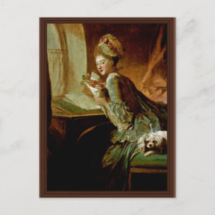 Kärlekbrev, vid Fragonard, bäst Jean-Honoré ( Vykort