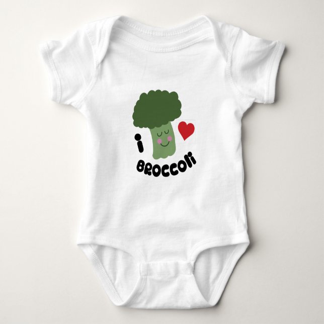 Kärlekbroccoli Tee Shirt (Framsida)